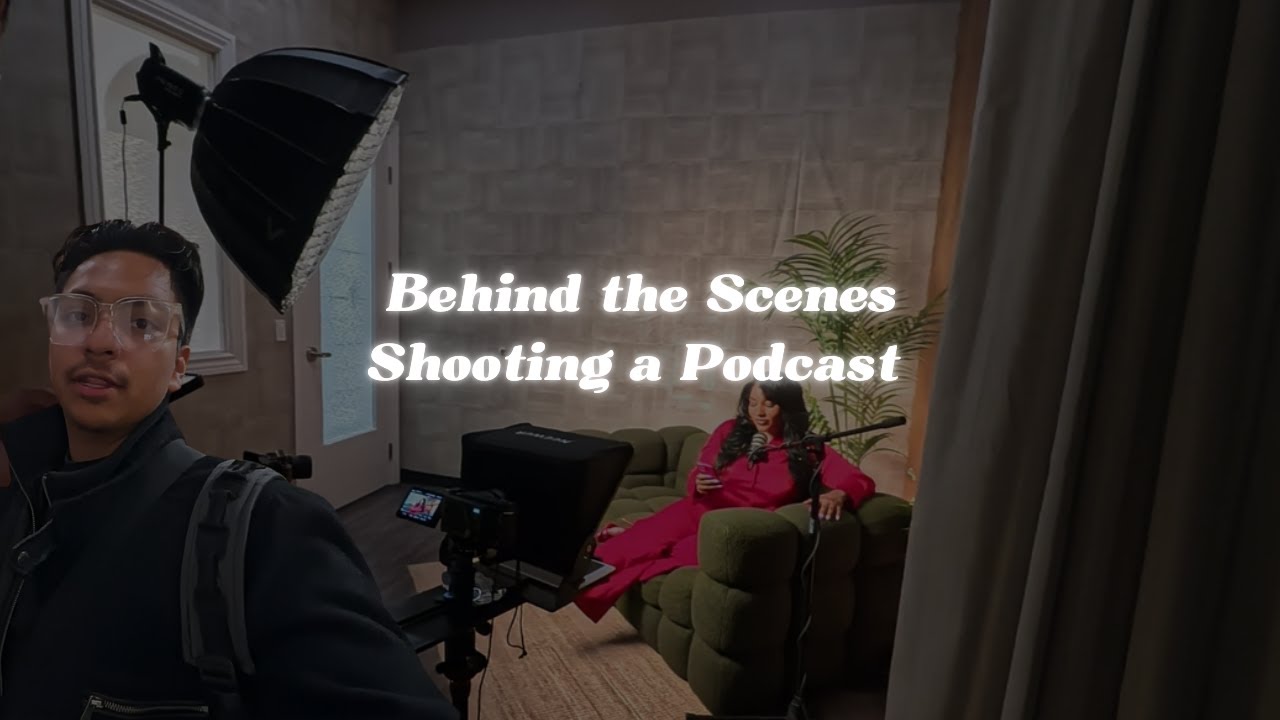 Shooting a Podcast on a Thursday Vlog