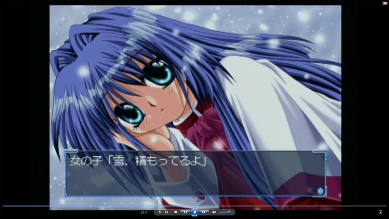 【#PS2】Kanon～カノン～ 1枠目 月宮 あゆ編(#Kanon #杉田智和 #冬ゲー)