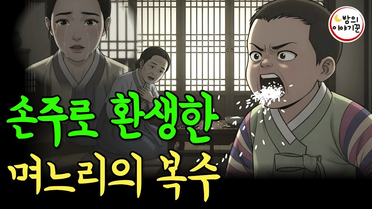 억울하게 죽은 며느리가 손주로 환생해 복수하다 |야담|만담|옛날이야기|옛날만담|사연