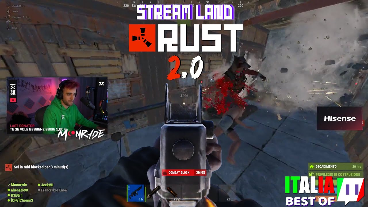 LE MIGLIORI CLIP DI RUST ITALIA | STREAM LAND | 2.0