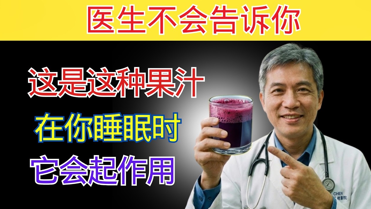 老年人：4 种在睡眠时恢复视力和记忆力的顶级果汁