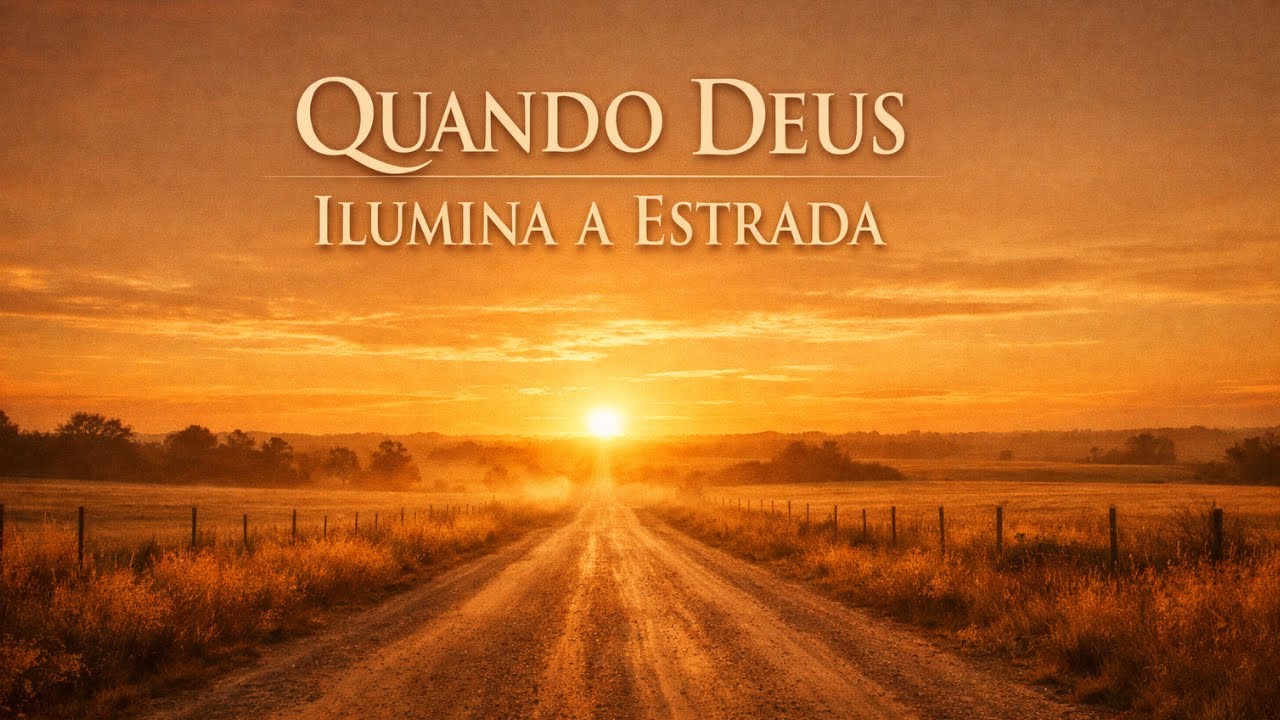   🎵 QUANDO DEUS ILUMINA A ESTRADA | Country Gospel Emocional