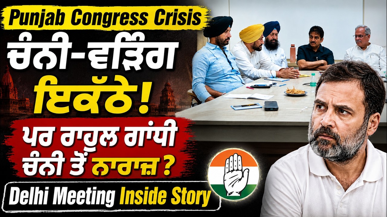 Punjab Congress Crisis | Channi & Warring United, But Is Rahul Gandhi Upset with Channi?