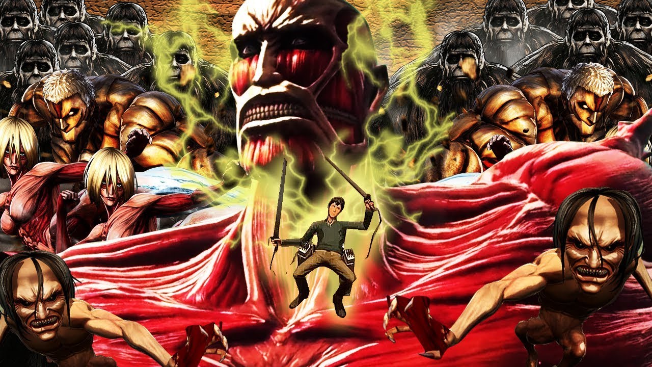Attack on Titan 2 Bertholdt Second victory Dlc Perfected Gear 99+ * Heaven Mode Gameplay