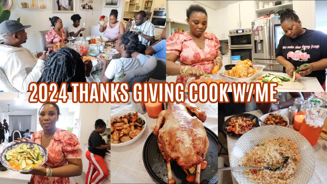 Thanksgiving 2024 Celebrating with extended Family ~ Eat THANKSGIVING Dinner with US
