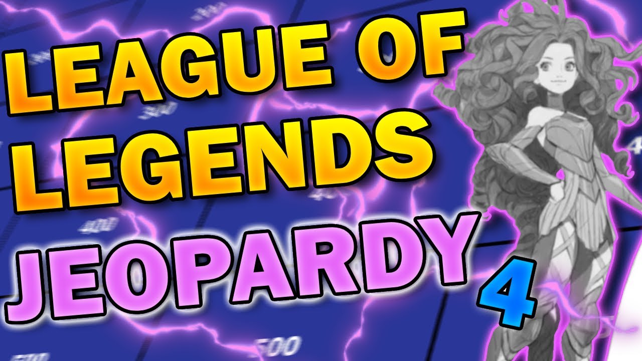 League Of Legends Jeopardy Ft. @Dumbs @RossBoomsocks @wonder_music