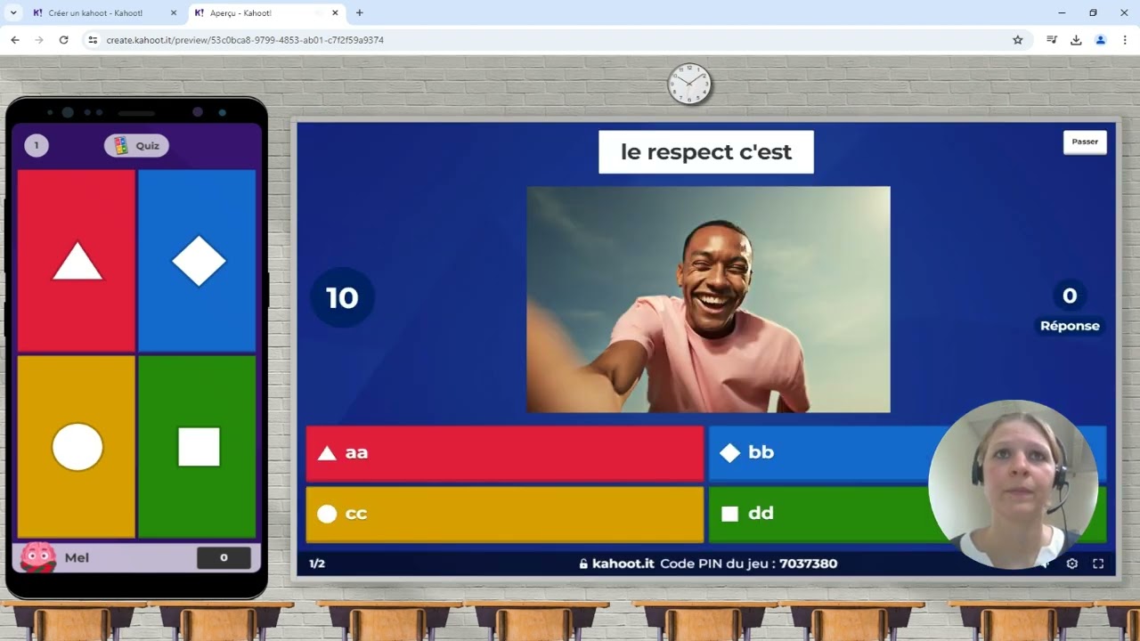Créer un quiz Kahoot, capsule pédagogique