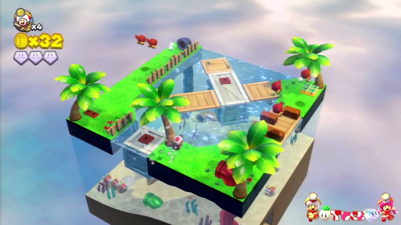 Let's Play: Captain Toad Treasure Tracker - Part 4 - Job Rush!