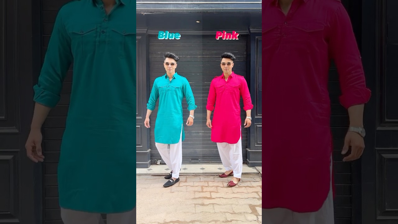 2 best traditional Kurta&rsquo;s ￼❤️🫶🫵⚡️#fashion #kurtapajama #kurtadesign #mensfashion #style #shorts