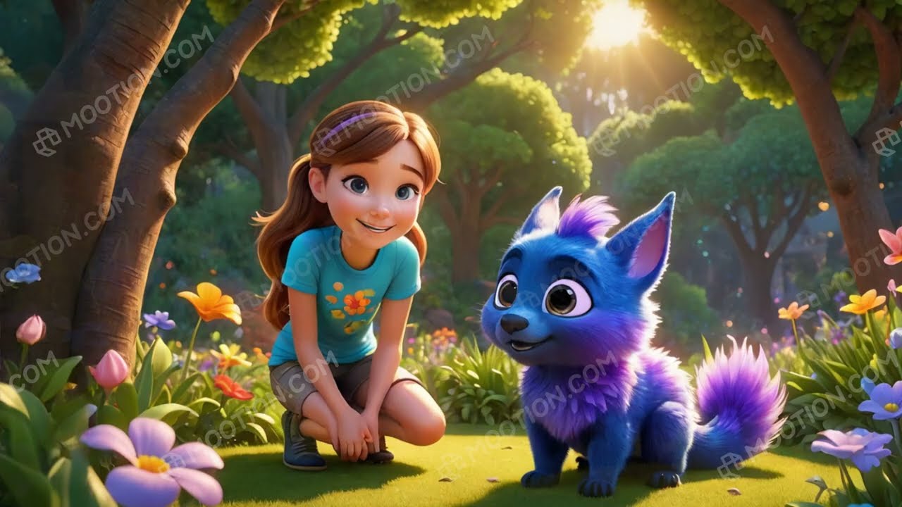 Lily and the Magical Backyard Friend