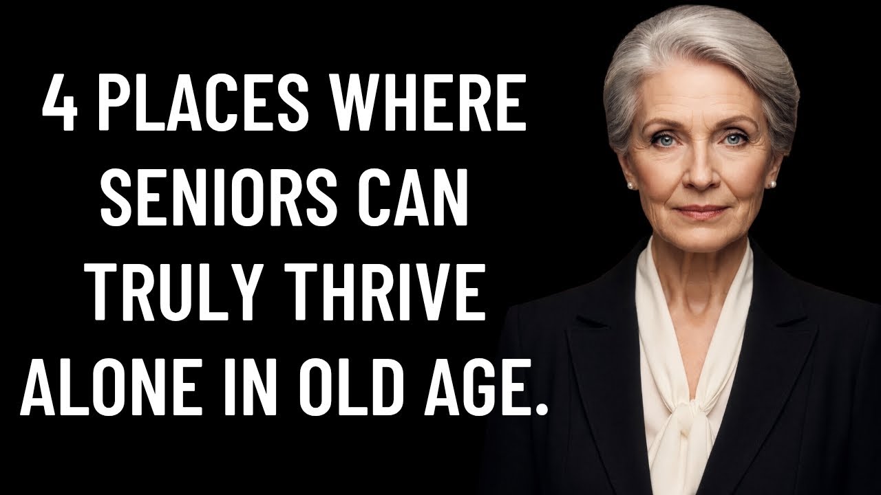 4 places where seniors can live happily and thrive alone for health and peace of mind!