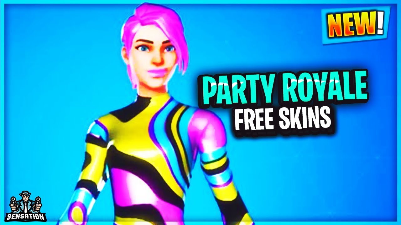 FREE SKIN REWARDS Fortnite Party Royale!