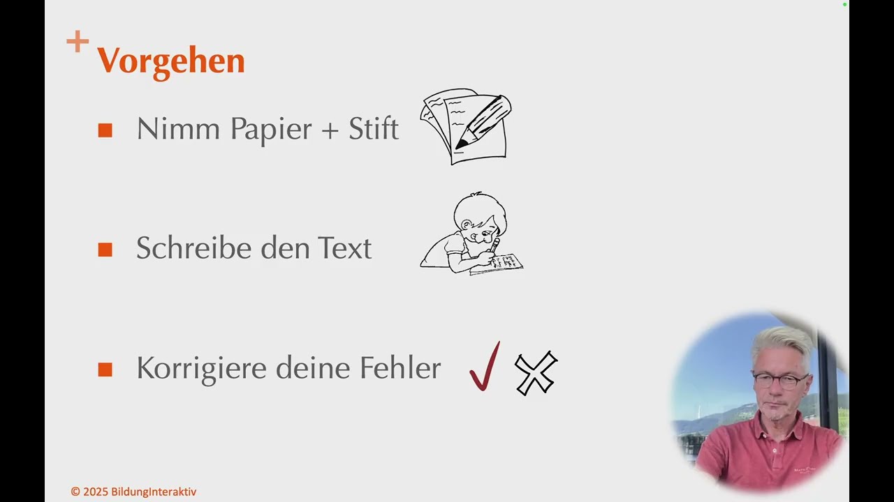 Deutsch üben -  Diktat 59 - Urlaub in Italien