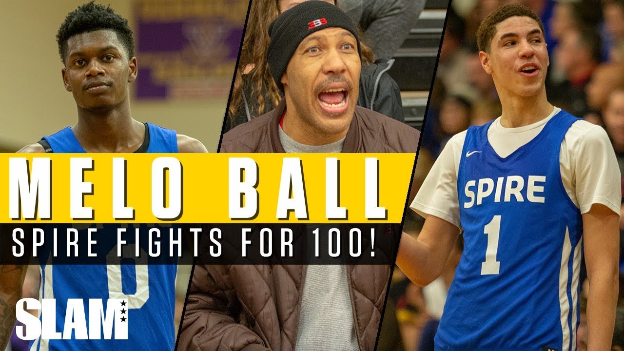 LaMelo Ball & Spire Academy put up 100 after FIGHT?! 😤