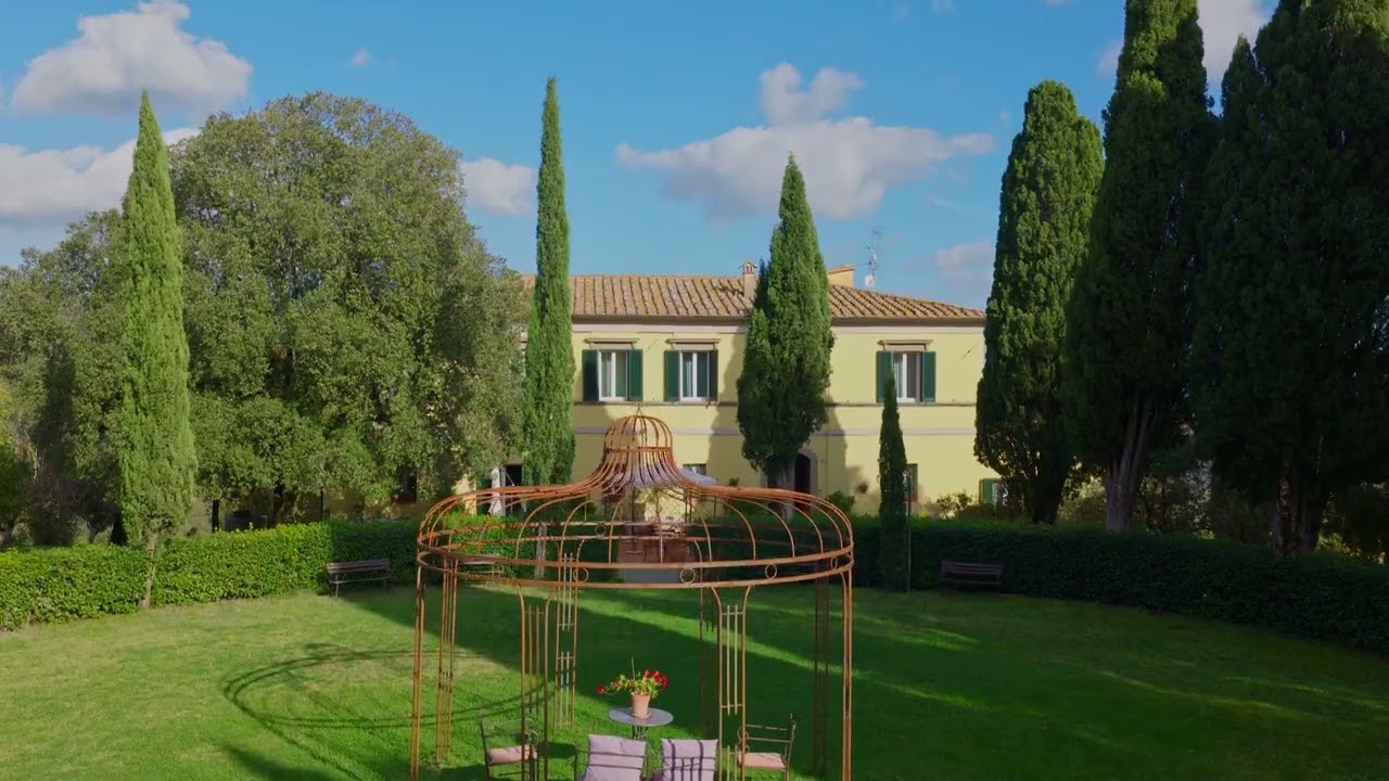 Fattoria La Palazzina in Val d'Orcia in Toscane - overnachting in de natuur