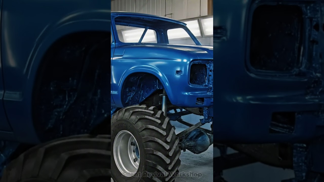 🚛🔥 $400 Abandoned BIGFOOT Monster Truck Reborn from Mud & Rust | Full Restoration 🛠️⚙️