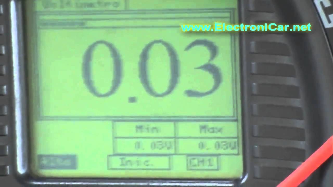 Curso Osciloscopio Automotriz Parte 12 - Sensores Análogos 1B - Sensor TPS