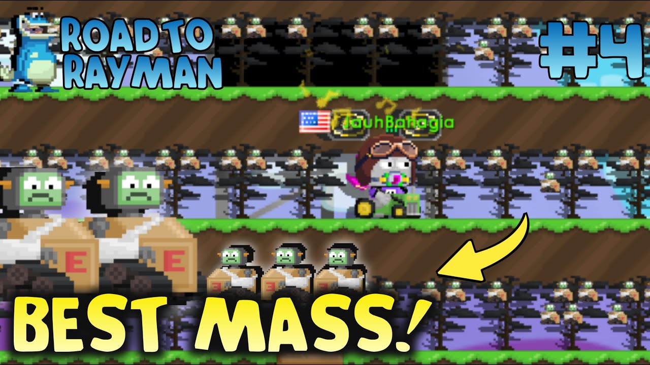 PROFIT Terbaik Cuan Banyak Dari Mass 1.8K Surg-E — Road To Rayman Eps 4 | Growtopia
