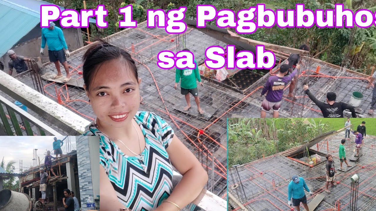 Day 25  Gumawa sila Papa ng timba + Nag buhos sa Slab Vlog#728