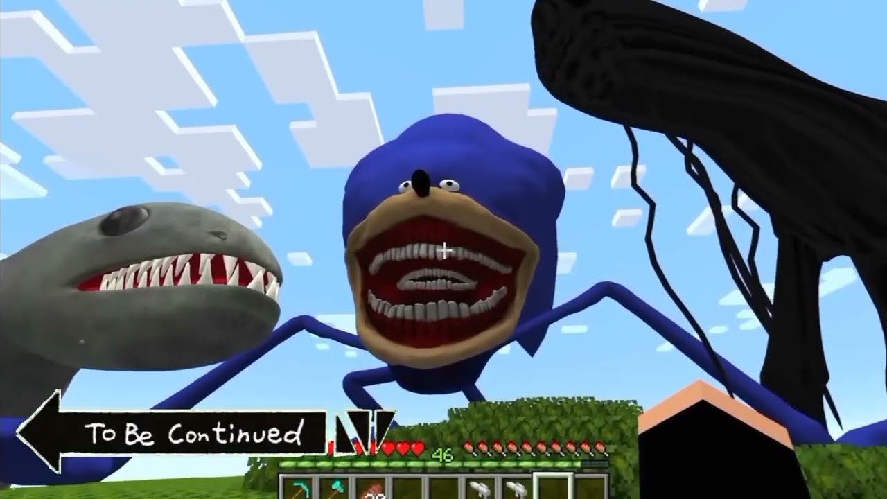 I found A Scary Shin Sonic😱 In Minecraft😂|| Tom Gang vs Scary Shin Sonic🤣||