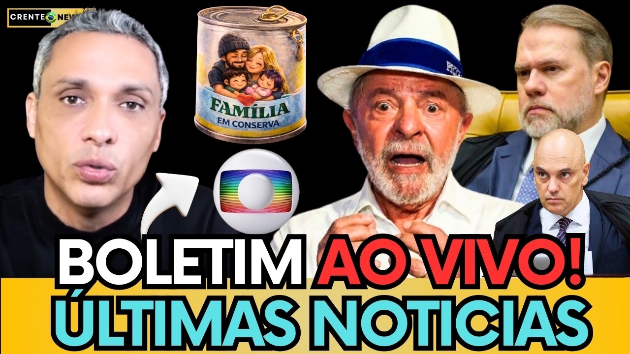 🚨 AO VIVO :LULA RESPONDE EVANGÉLICOS, NOVAS PROVAS DO MASTER, MORAES GERA CLIMA DE TENSÃO NO STF