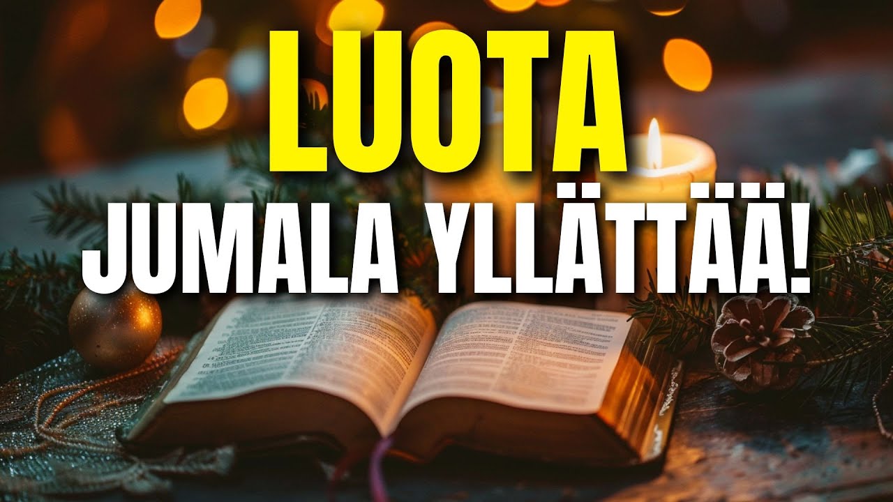 Luota Jumalaan T&auml;n&auml;&auml;n &ndash; N&auml;e Odottamaton Tapahtuvan | Aamun Rukous