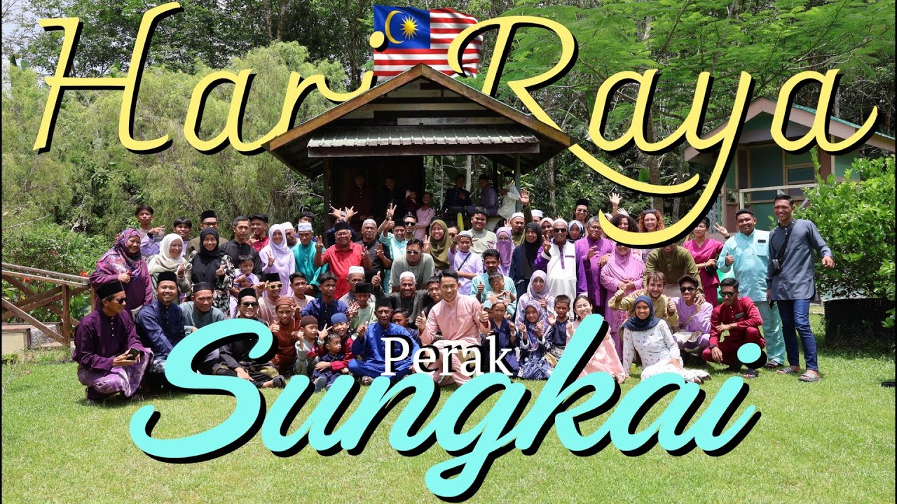 The Most Beautiful Balik Kampung in Malaysia...! Sungkai, Perak