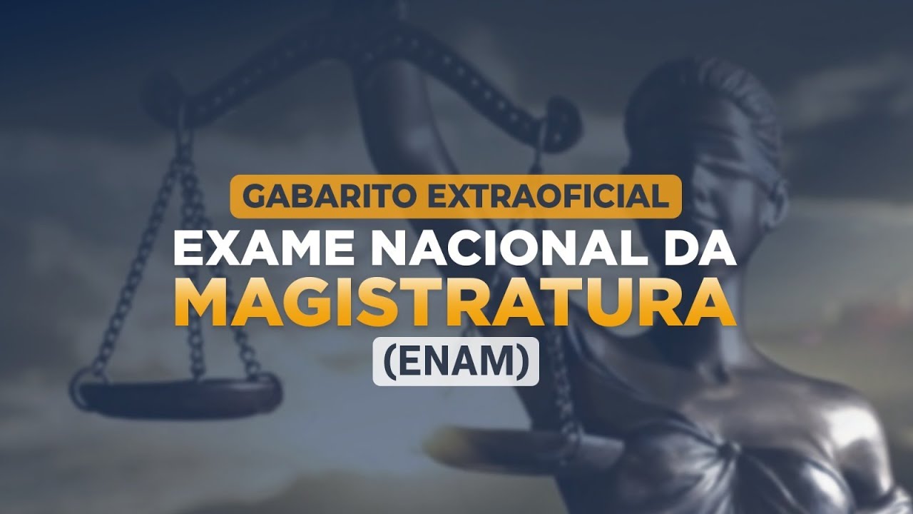 Confira o Gabarito Extraoficial do ENAM