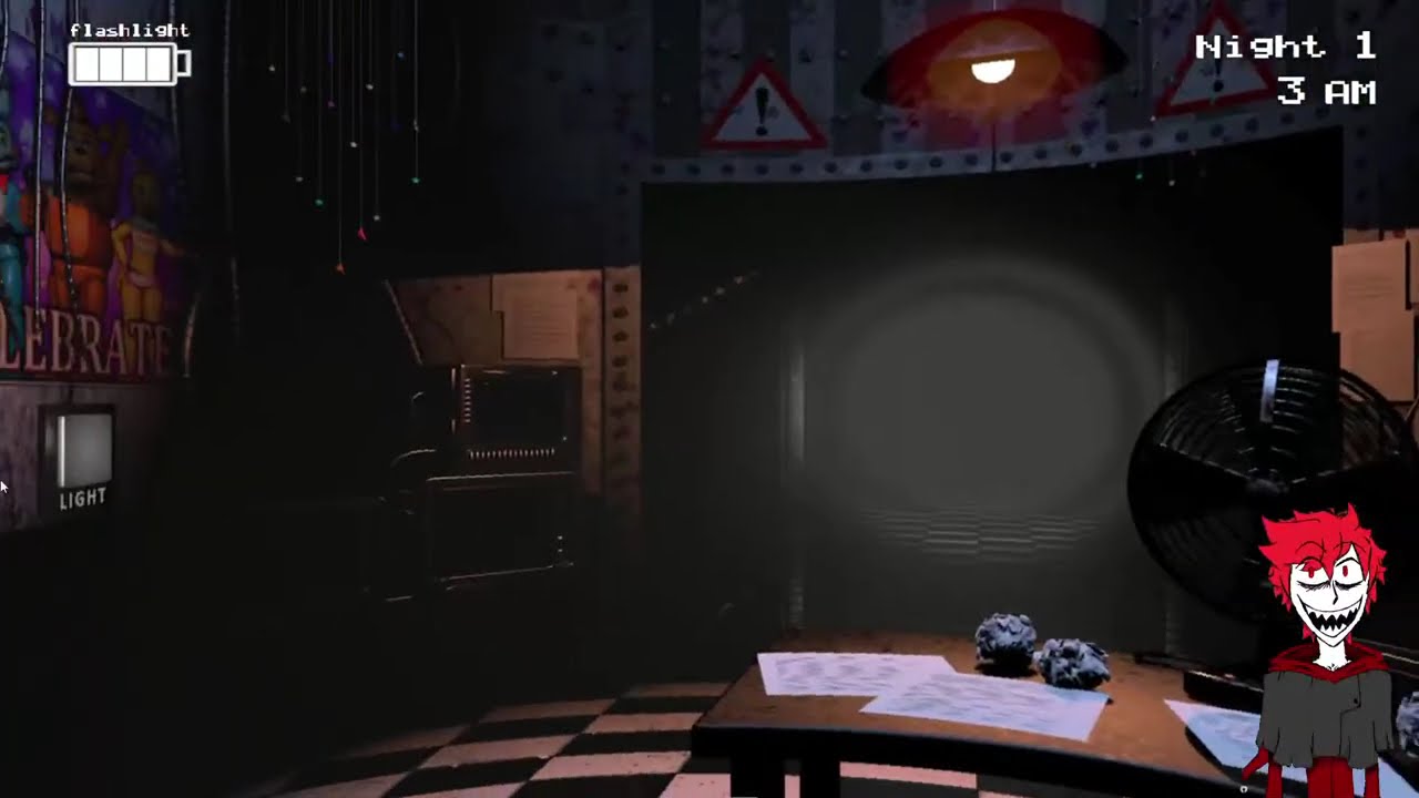 12am to 6am ur regular FNAF shift /FNAF /