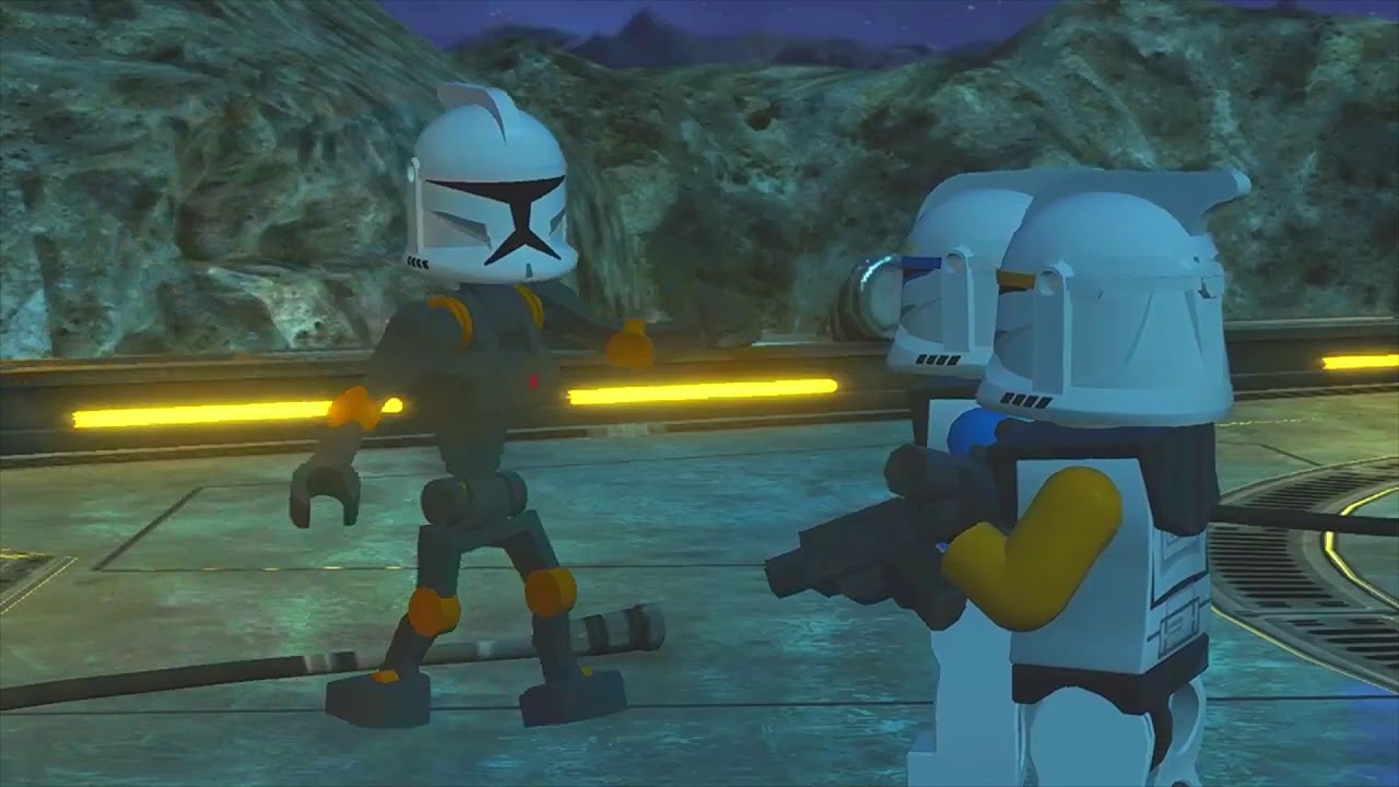 Lego Commando Droid dies