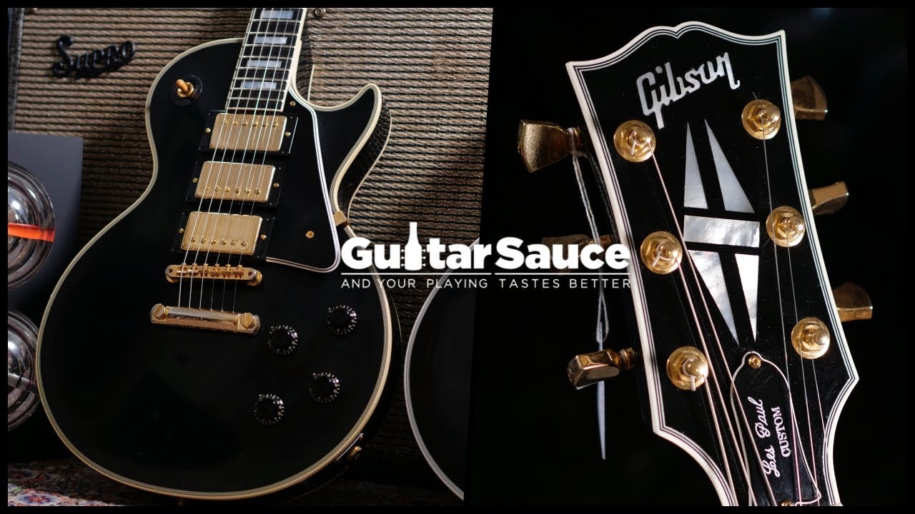 Gibson Custom Shop 1957 Les Paul Custom Black Beauty VOS 2020 | Demo by Paul Audia