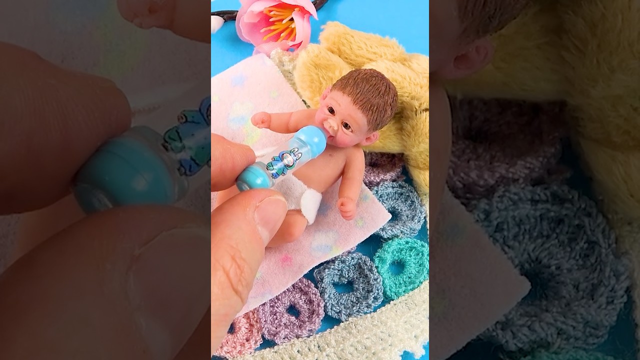 DIY Miniature Baby Milk Bottle