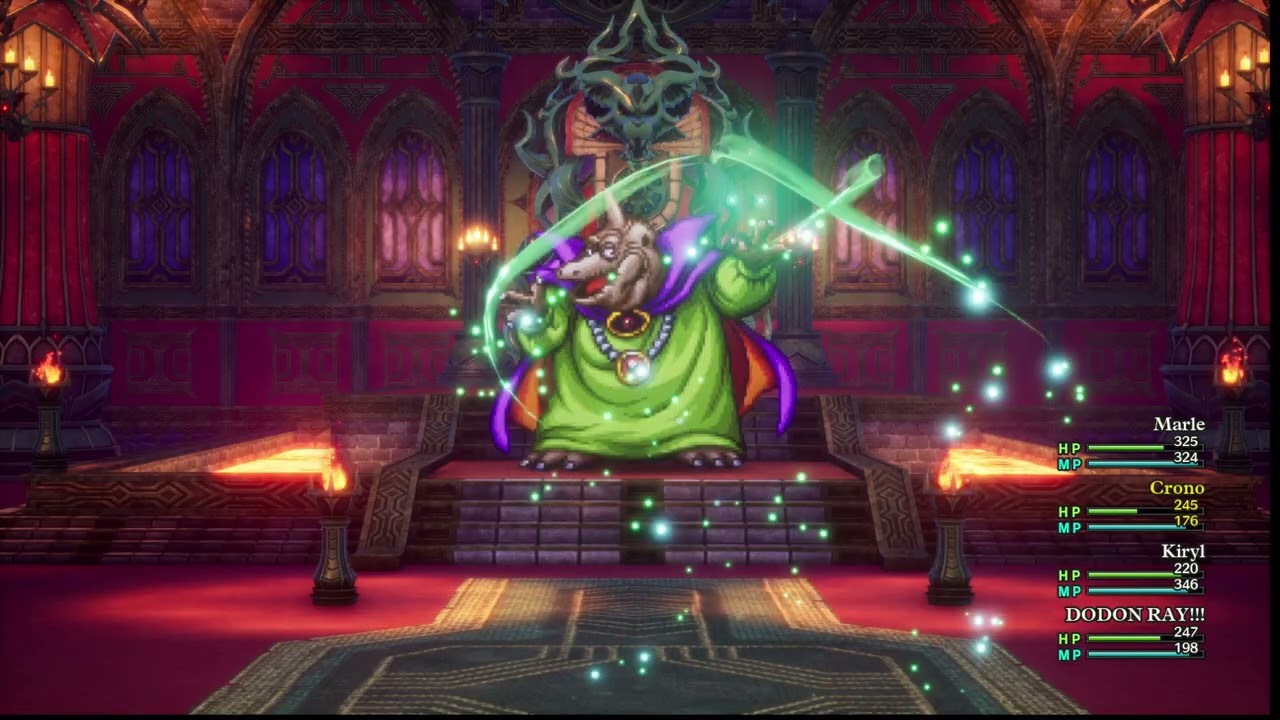 DQ3 HD-2D Remake Baramos(Draconian mode)