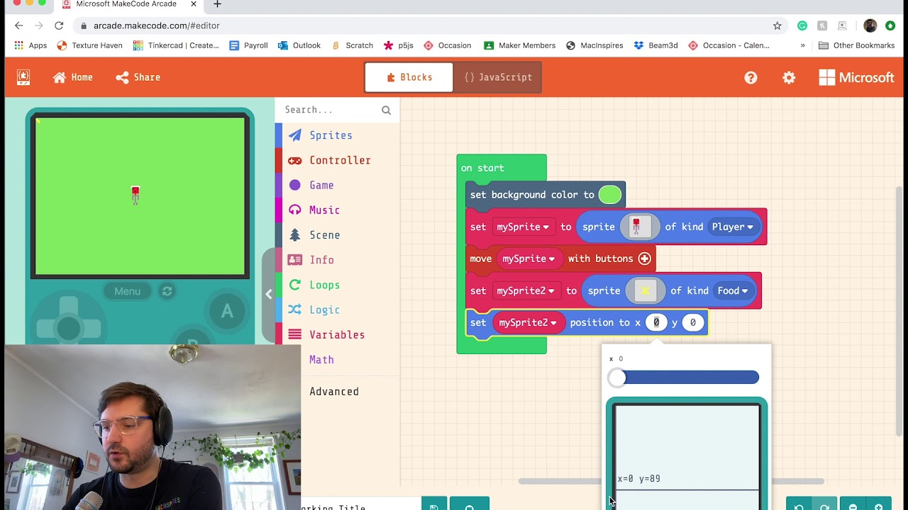 Intro to MakeCode Arcade!