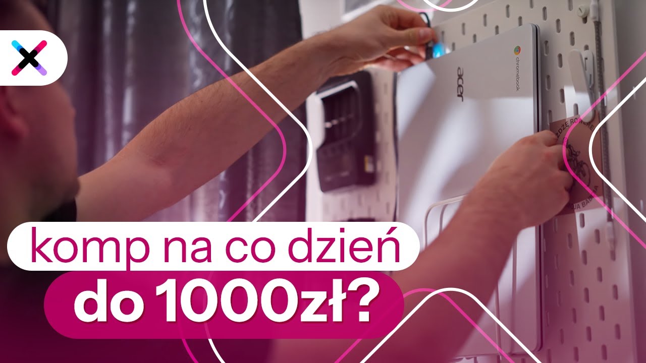 Laptop? To nawet nie jest on. Test chromebooka od Acera | ft. @malz