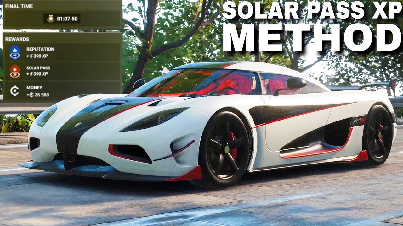 5000+ Solar Pass XP in 1 Minute - Test Drive Unlimited Solar Crown Fast Solar Pass XP Method