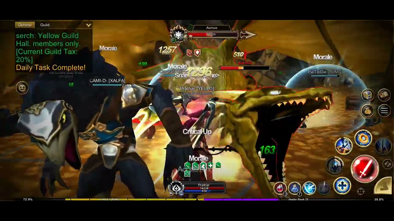 Adventure Quest 3D Prathar attacks!!