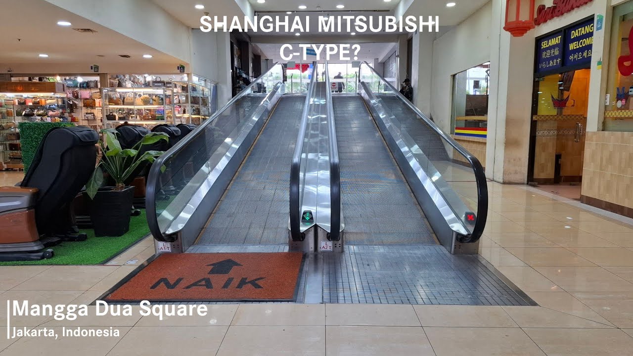 Shanghai Mitsubishi Travelators at Mangga Dua Square, Jakarta
