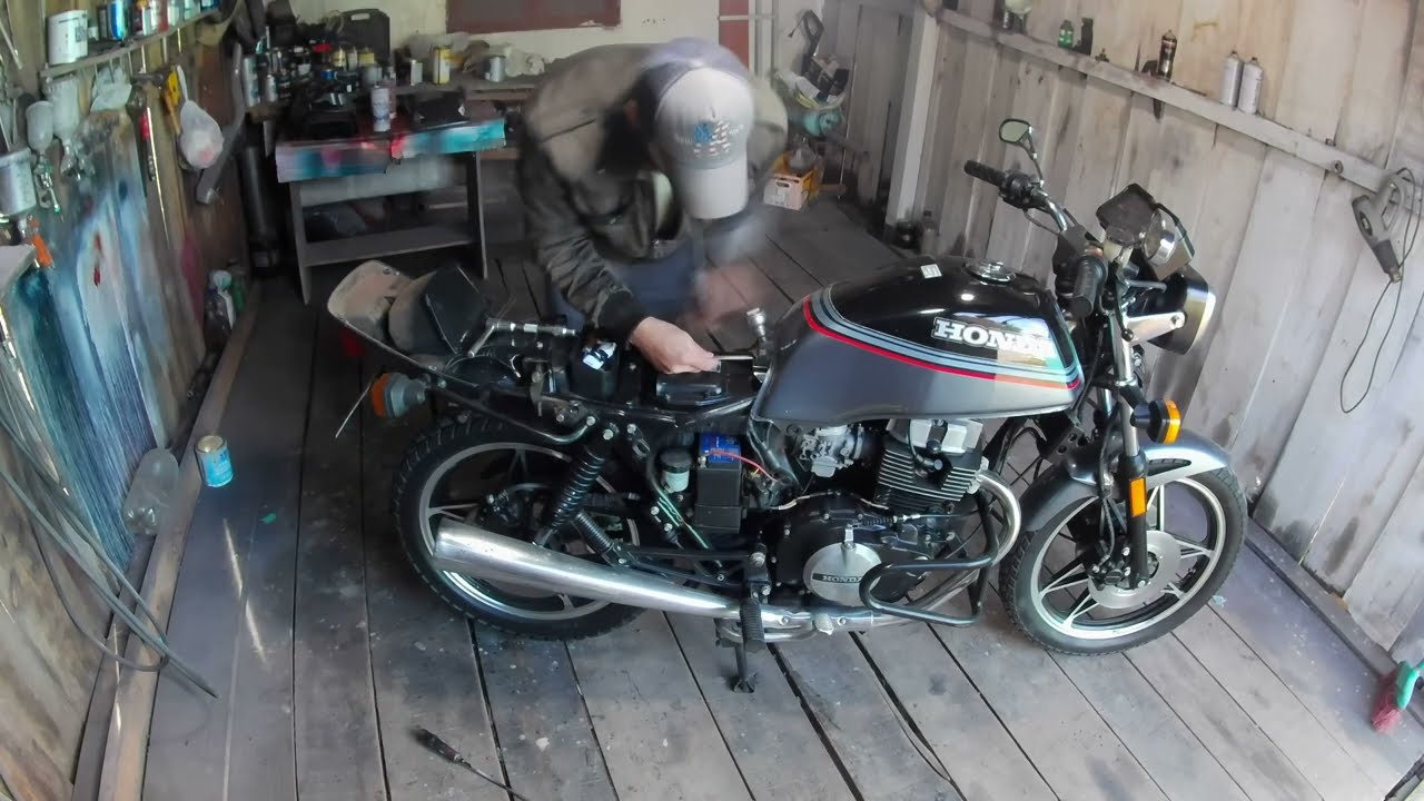 REFORMA CB 450 DX 1988 PARTE 1