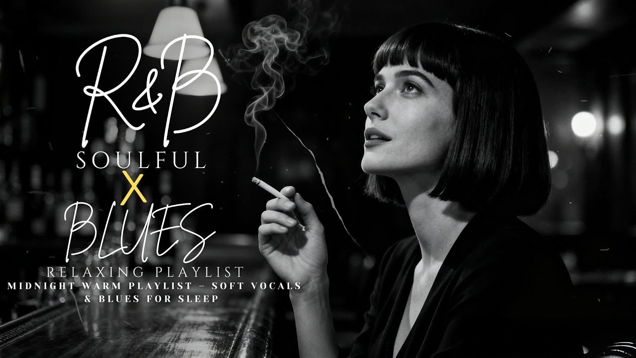 【R&B Soul x Blues】Midnight Warm Playlist – Soft Vocals & Blues for Sleep