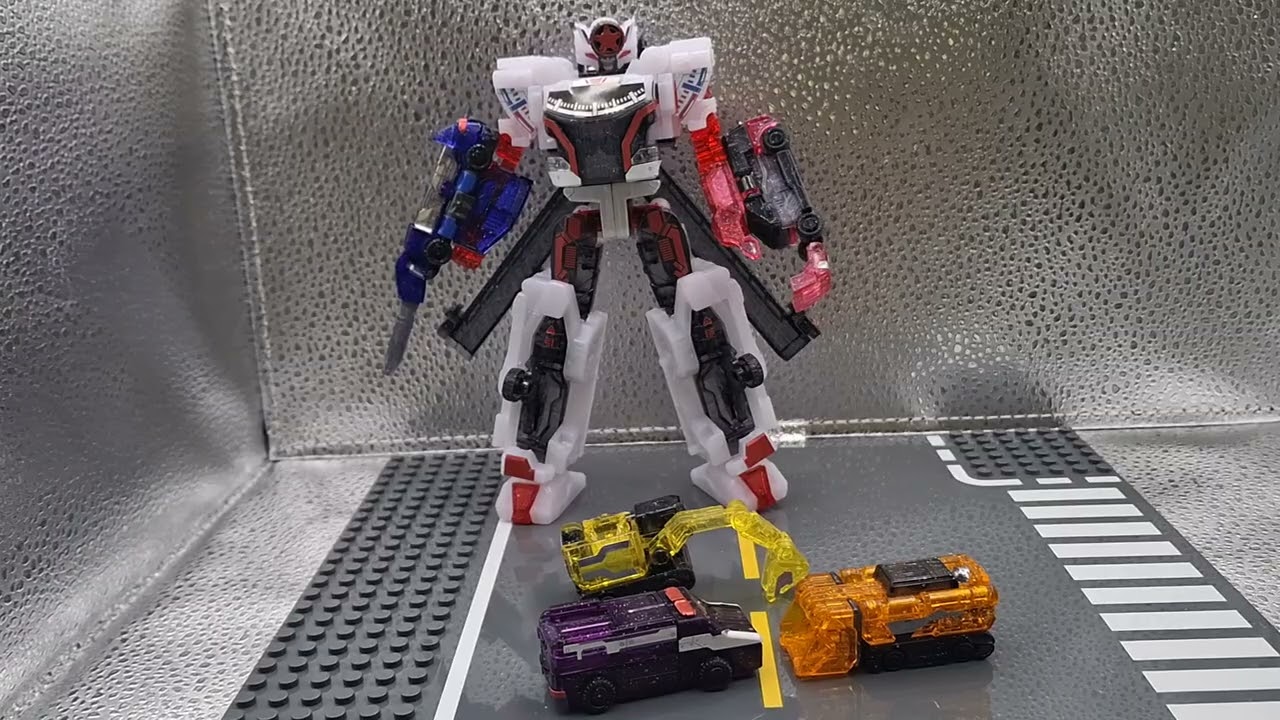 PB限定 minipla 奔奔者九大機械人閃粉彩透set 下部都就黎播完啦喂