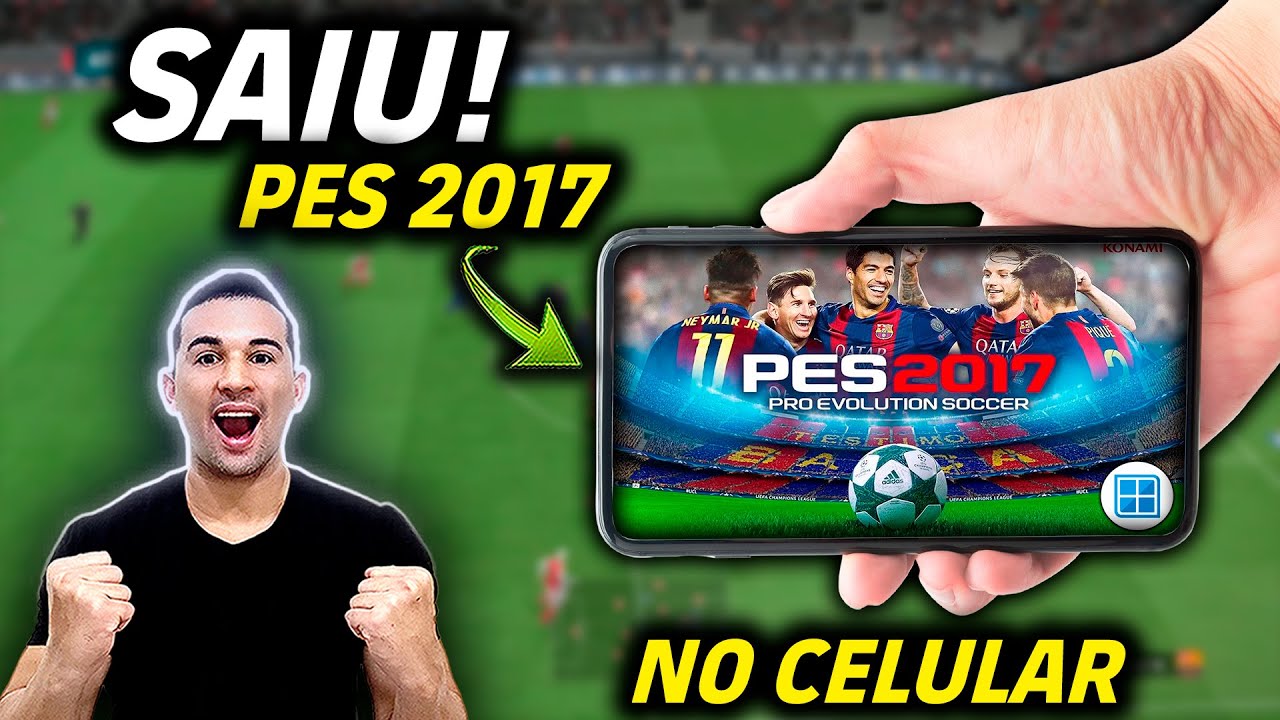INACREDITÁVEL! SAIU PES 2017 COMPLETO COM RUMO AO ESTRELATO E MASTER LIGA NO CELULAR - OFFLINE