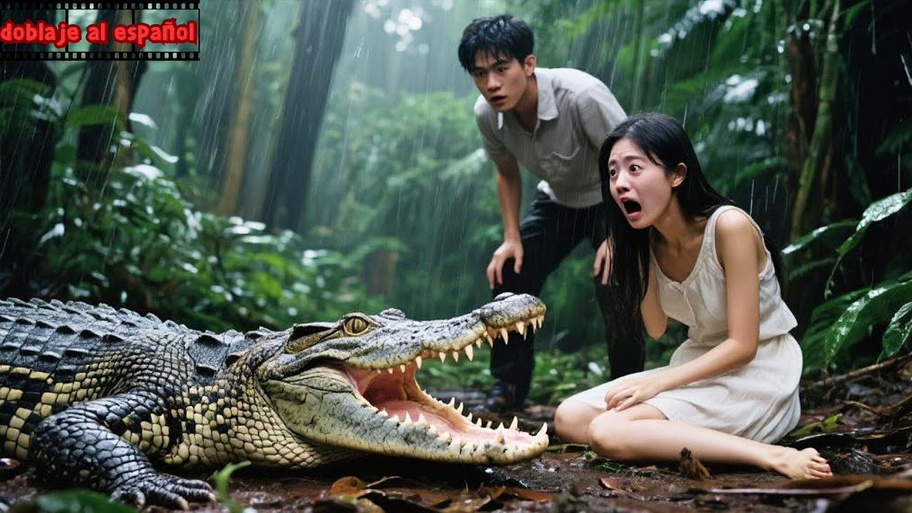 【FULL📽】Por traicionarlo, fue devorada por un cocodrilo y nadie la salvó#minidrama #spanishdub