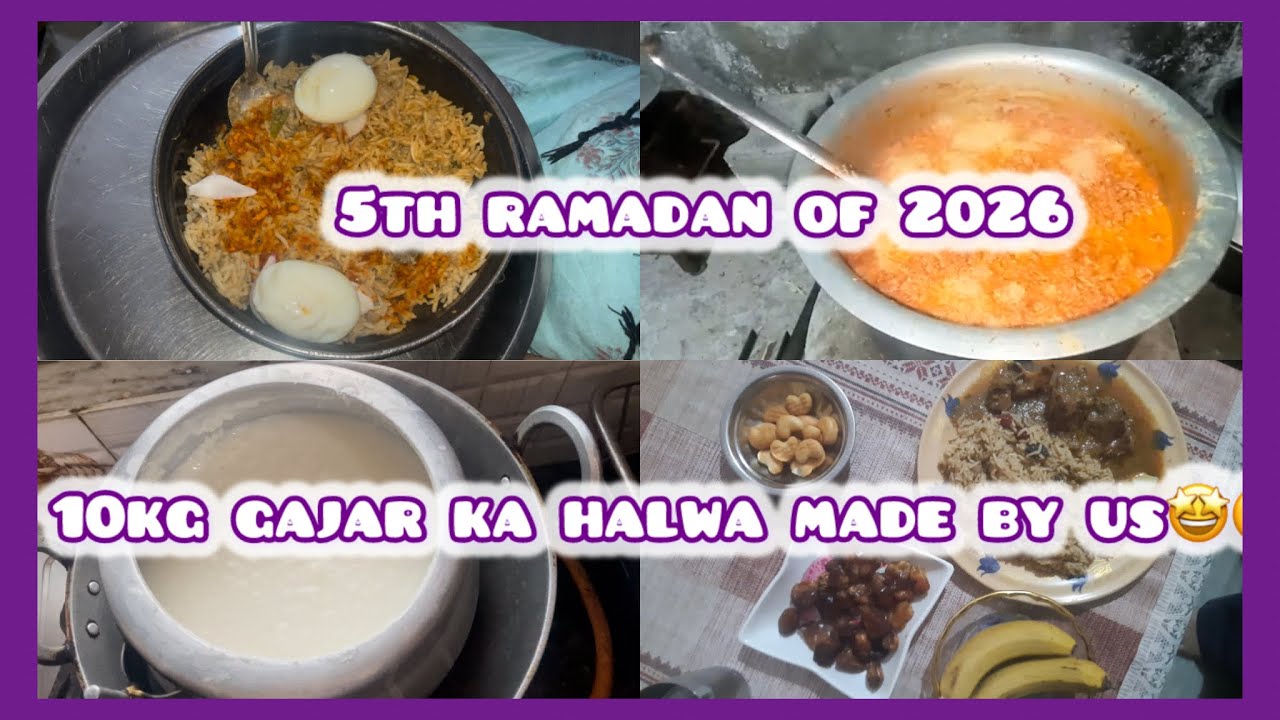 10kg gajar ka halwa made by us 😋😋😋