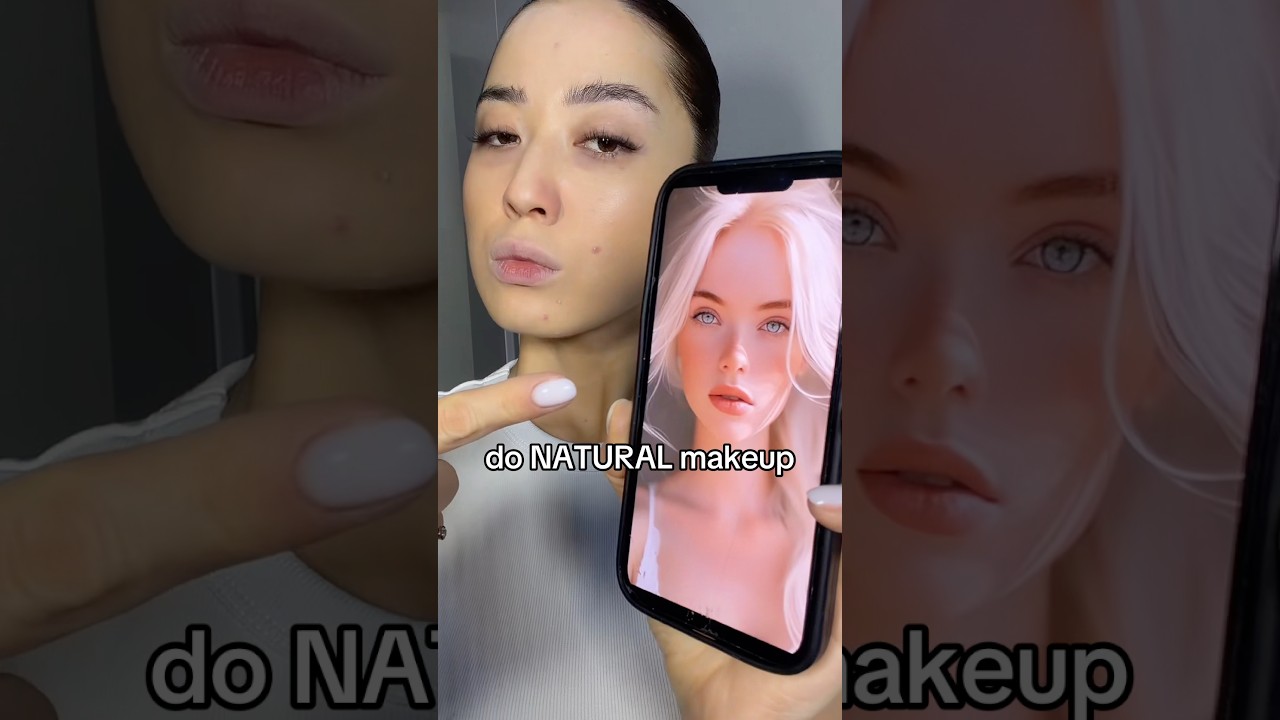 wait&hellip; what did she mean? #makeuphumor   #beautycomedy #naturalmakeup #beautyshorts #kamivive