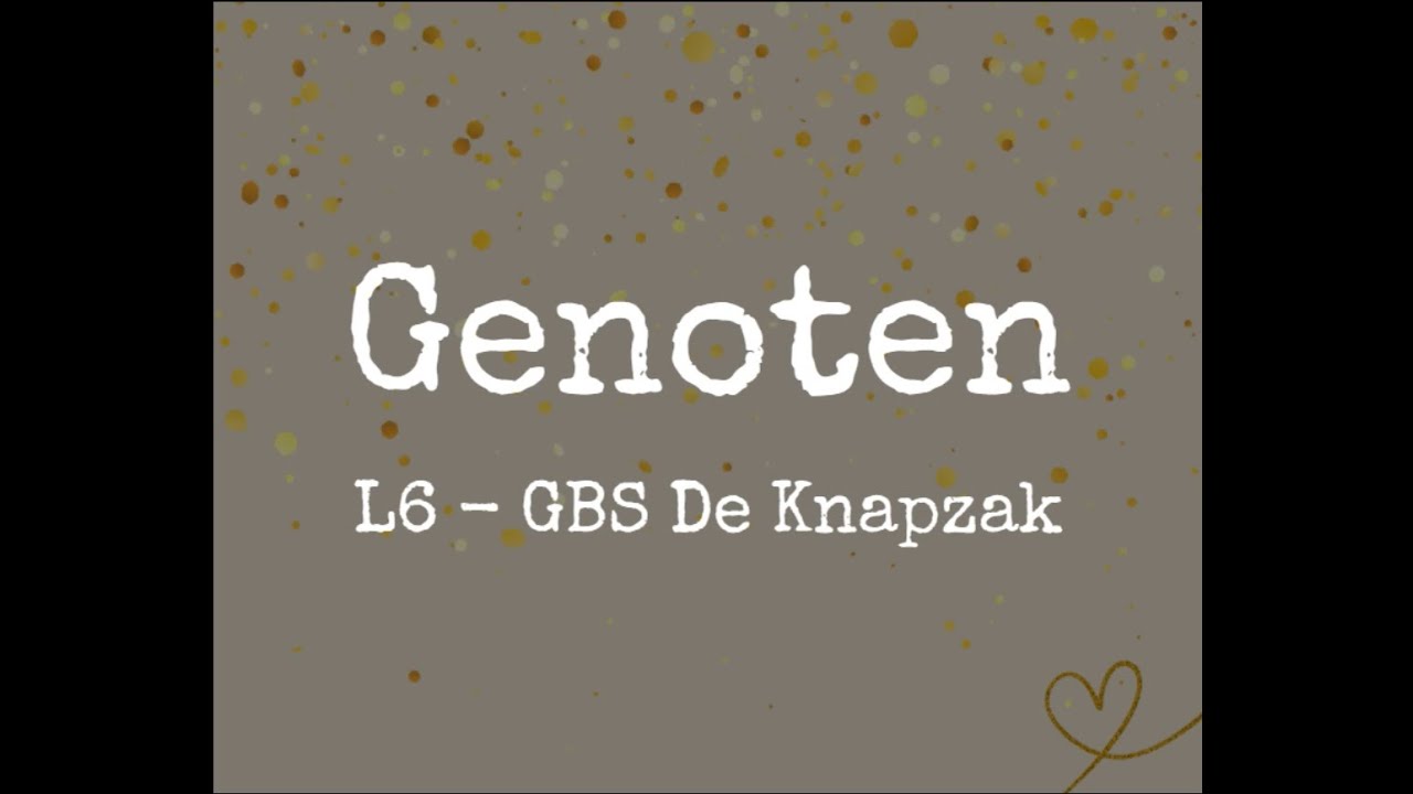 Genoten - afstudeerlied L6 - 2023 - karaoke