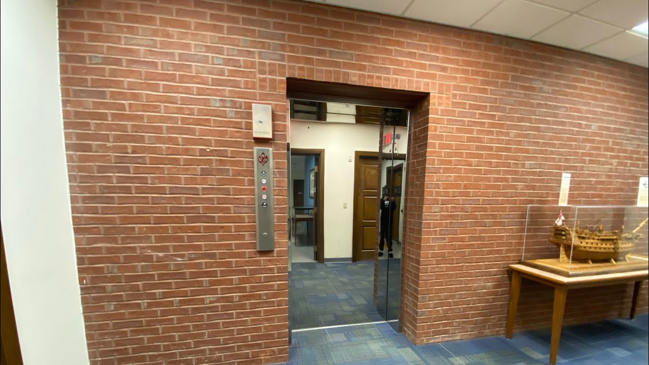 OTIS Mod Hydraulic Elevator @ Campbell County Public Library - Newport KY 
