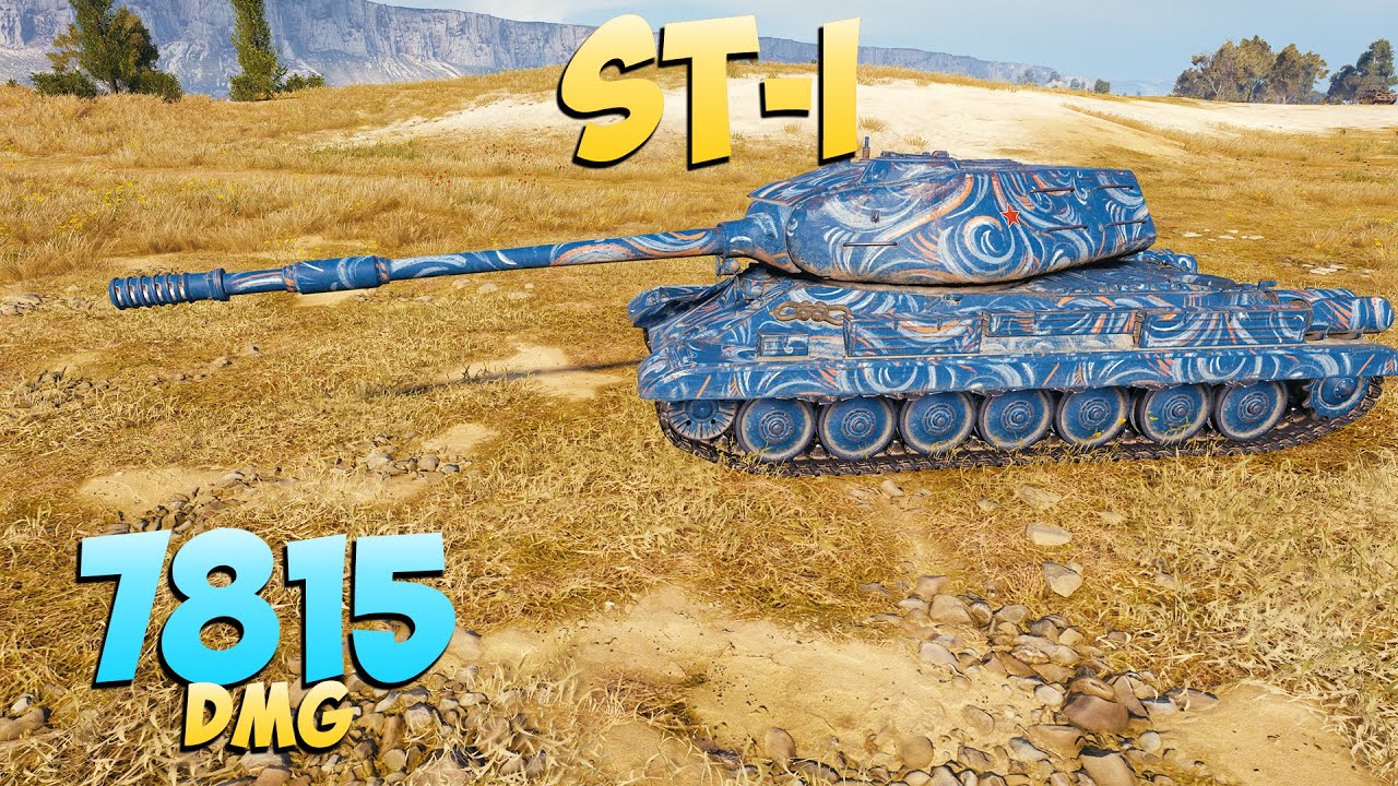 ST-I - 5 Kills 7.8K DMG - Sullen! - World Of Tanks