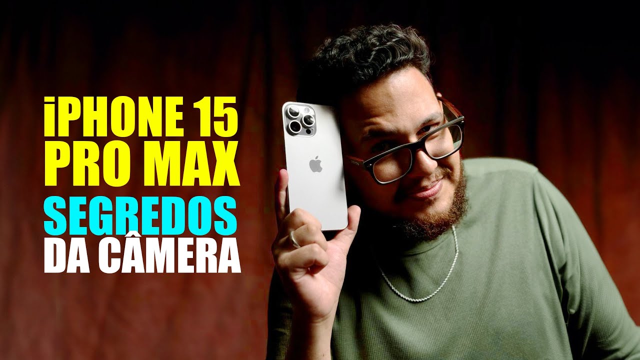 Testei o iPhone 15 Pro Max - vem ver os SEGREDOS da CÂMERA