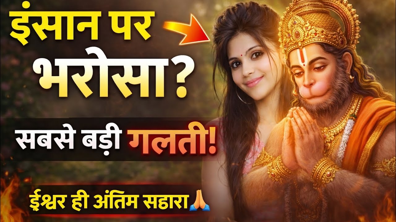 🔥 जो ईश्वर को भूलकर इंसान पर भरोसा करते हैं, ये सच्चाई जरूर सुनें!#bhakti #motivation #divinesoul 🙏